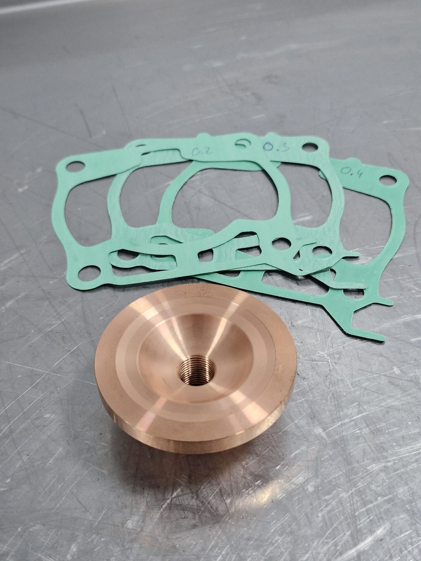 BEWO COPPER INSERT VHM INCLUSIEF PAKKINGEN Bewo copper insert voor het beste vermogen van de yz125