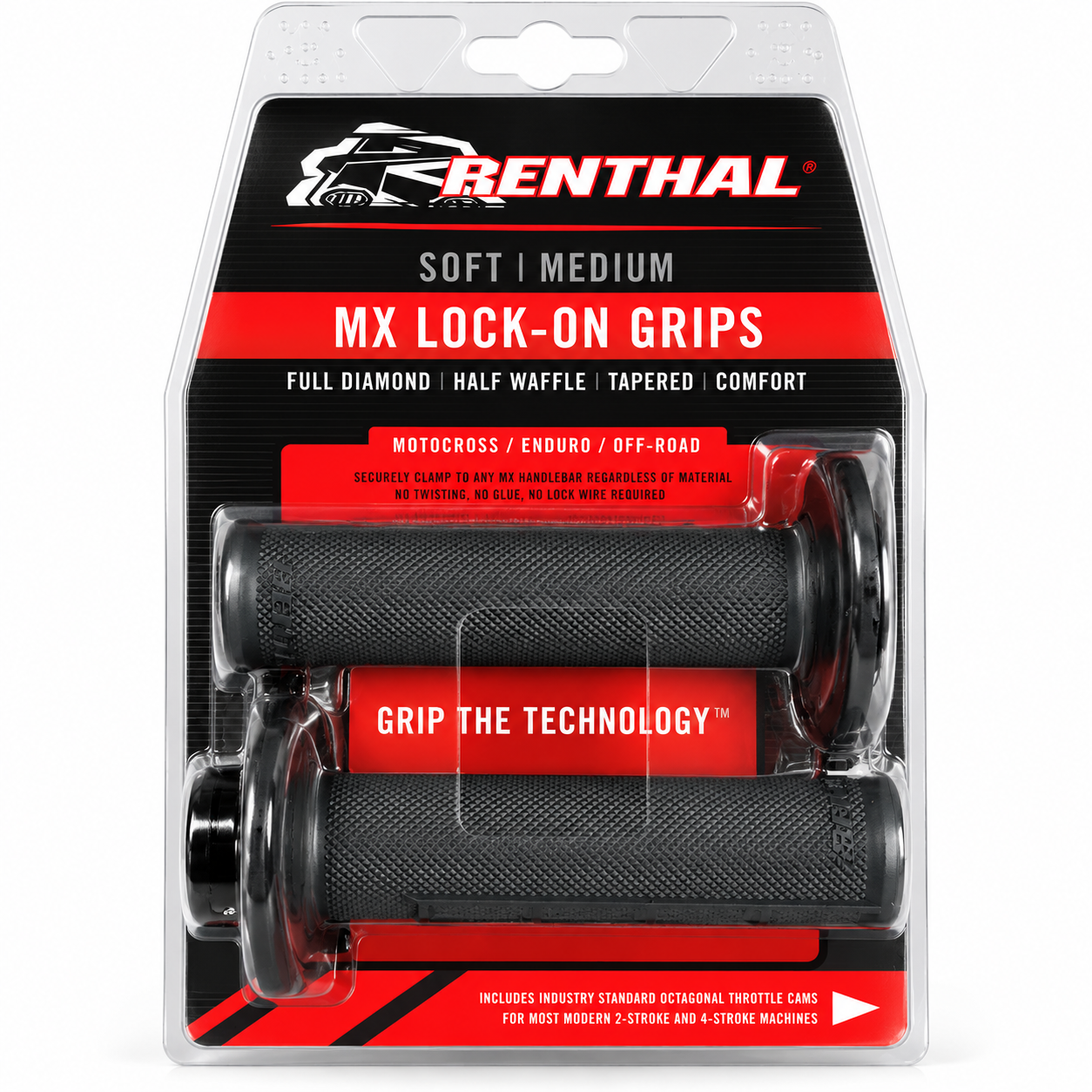 Renthal mx lock on grips soft Renthal mx lock on grips soft