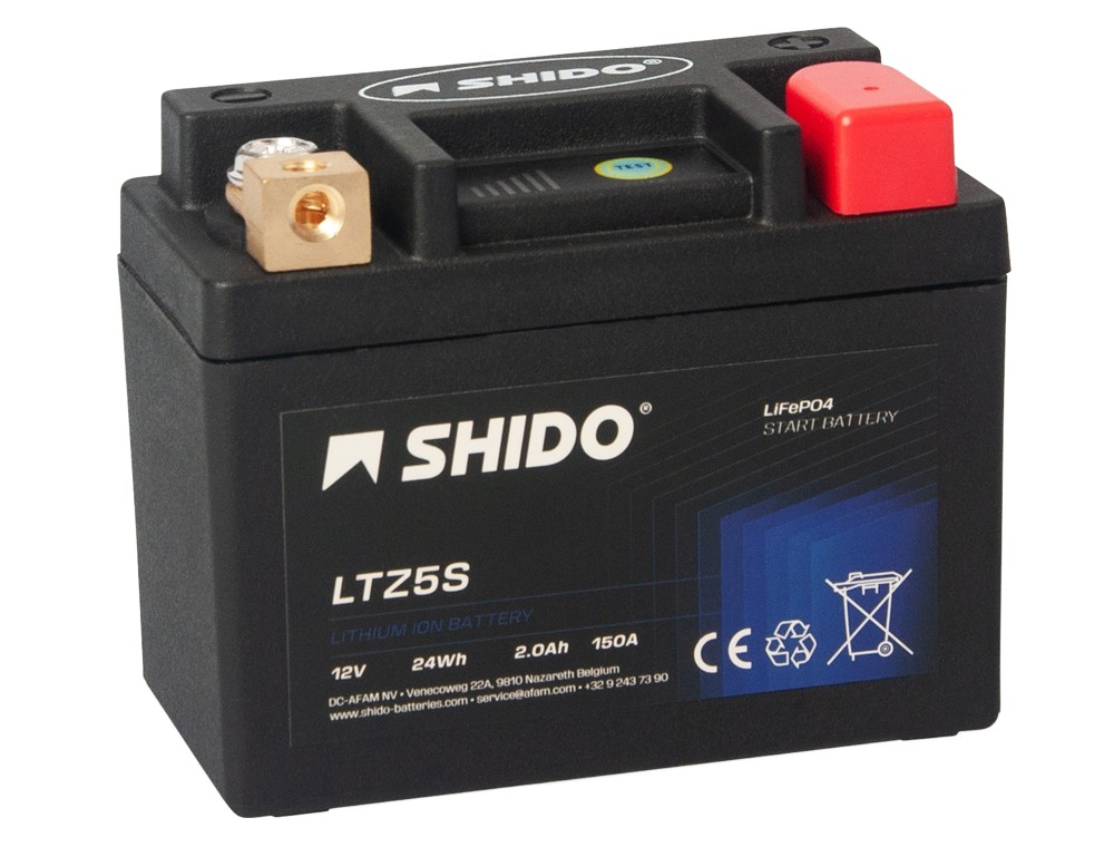 SHIDO ACCU 150A LTZ5S LION -S- SHIDO ACCU 150A LTZ5S LION -S-