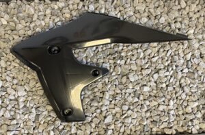 Fantic Radiatiorkap Links 4takt BLACK